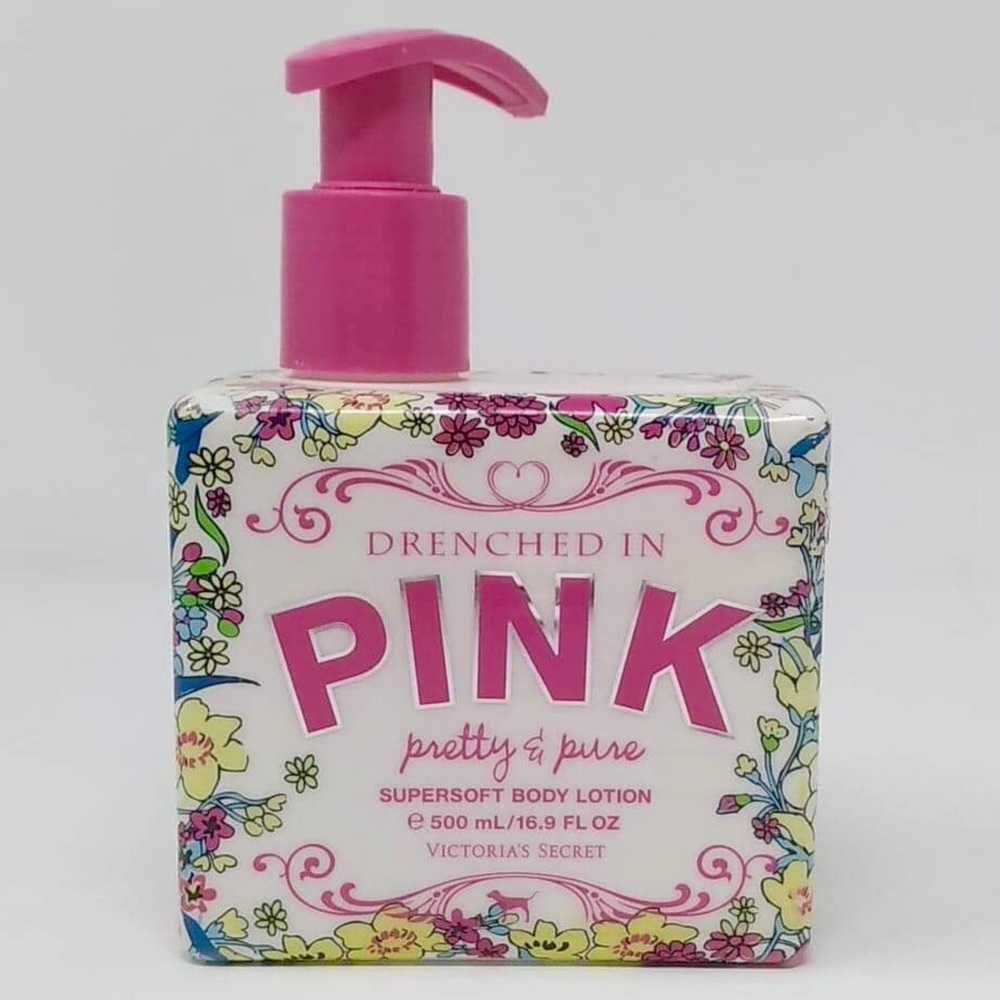 Victoria's Secret Drenched in Pink Body Lotion - Picture 2 of 2